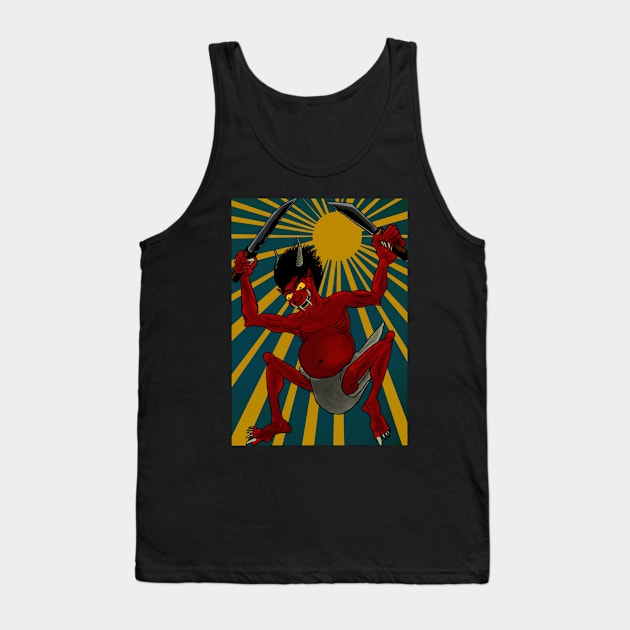 Oni Attack Tank Top by MadmanDesigns